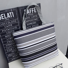 Учитај слику у прегледач галерије, Женска торба са платненом траком за куповину Путна торба великог капацитета на рамену