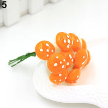 Cargar imagen en el visor de la galería, 10 piezas Mini hongo falso para mini macetas Hada DIY decoración jardín casa de muñecas