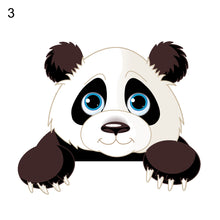 Cargar imagen en el visor de la galería, Animales lindos elefante gato Panda jirafa pegatina para interruptor de pared extraíble pegatina para el hogar