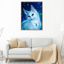 Cargar imagen en el visor de la galería, Lindos animales perro león gato punto de cruz DIY resina diamante pintura decoración del hogar