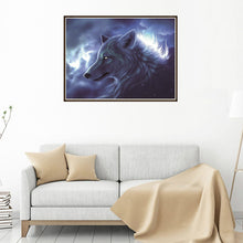 Cargar imagen en el visor de la galería, Lindos animales perro león gato punto de cruz DIY resina diamante pintura decoración del hogar