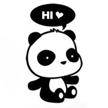 Учитај слику у прегледач галерије, Прекрасне налепнице за прозоре на вратима собе из цртаног филма Панда Децор налепница за уклоњиви зидни прекидач