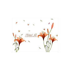 Cargar imagen en el visor de la galería, Moda flor mariposa DIY etiqueta de la pared dormitorio sala de estar decoración del hogar