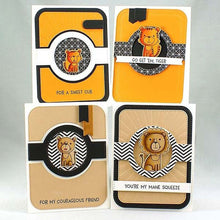 Учитај слику у прегледач галерије, Поклопац картице са шупљим кругом. Уради сам, шаблон за резање декора