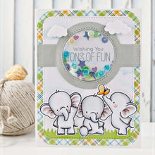 Учитај слику у прегледач галерије, Поклопац картице са шупљим кругом. Уради сам, шаблон за резање декора