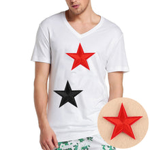 Cargar imagen en el visor de la galería, 10 unids/set estrella bordado hierro en parche DIY ropa apliques pegatina insignia