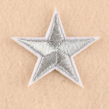 Cargar imagen en el visor de la galería, 10 unids/set estrella bordado hierro en parche DIY ropa apliques pegatina insignia