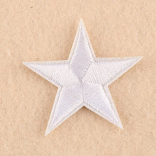 Cargar imagen en el visor de la galería, 10 unids/set estrella bordado hierro en parche DIY ropa apliques pegatina insignia