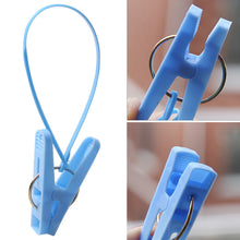 Cargar imagen en el visor de la galería, 12 Uds. Pinzas para ropa, pinzas de secado de plástico para ropa interior, colgador de calcetines