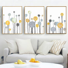 Cargar imagen en el visor de la galería, Póster impreso de árbol abstracto moderno, decoración de pintura en lienzo sin marco para café en casa