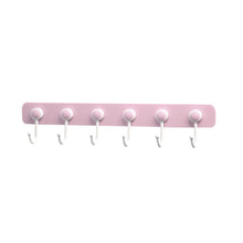 Cargar imagen en el visor de la galería, 6 ganchos giratorios de 360 grados, colgador de pared adhesivo, herramienta de cocina, toallero