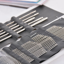 Cargar imagen en el visor de la galería, 55 unids/set de pines de acero inoxidable para manualidades caseras, agujas de coser de diferentes tamaños