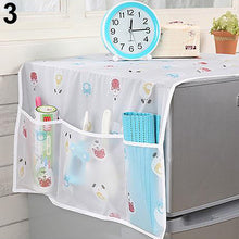 Load image into Gallery viewer, Fridge Refrigerator Dust Proof Cover Multi-Use Pouch Storage Kitchen Organizer