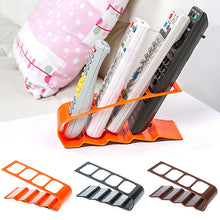 Учитај слику у прегледач галерије, ВЦР ДВД ТВ даљински управљач држач постоља за мобилни телефон 4 утора алати за складиштење