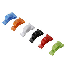 Cargar imagen en el visor de la galería, 2 uds perchas de plástico llavero cadena soporte bolso de hombro gancho interior