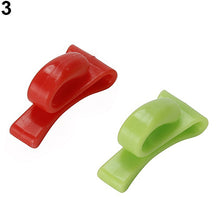 Cargar imagen en el visor de la galería, 2 uds perchas de plástico llavero cadena soporte bolso de hombro gancho interior