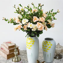 Cargar imagen en el visor de la galería, 1 pieza Artificial 7 cabezas Iceberg Rosa flor hogar Hotel tienda cafetería decoración regalo