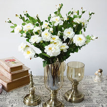 Cargar imagen en el visor de la galería, 1 pieza Artificial 7 cabezas Iceberg Rosa flor hogar Hotel tienda cafetería decoración regalo