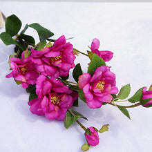 Cargar imagen en el visor de la galería, 1 pieza Artificial 7 cabezas Iceberg Rosa flor hogar Hotel tienda cafetería decoración regalo