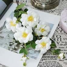 Cargar imagen en el visor de la galería, 1 pieza Artificial 7 cabezas Iceberg Rosa flor hogar Hotel tienda cafetería decoración regalo
