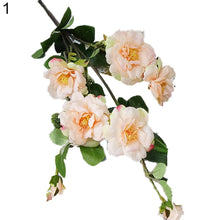 Cargar imagen en el visor de la galería, 1 pieza Artificial 7 cabezas Iceberg Rosa flor hogar Hotel tienda cafetería decoración regalo