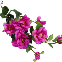Cargar imagen en el visor de la galería, 1 pieza Artificial 7 cabezas Iceberg Rosa flor hogar Hotel tienda cafetería decoración regalo