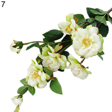 Cargar imagen en el visor de la galería, 1 pieza Artificial 7 cabezas Iceberg Rosa flor hogar Hotel tienda cafetería decoración regalo