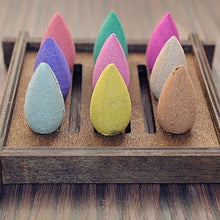 Load image into Gallery viewer, 50 Pcs Natural Smoke Backflow Incense Cones Aromatherapy Room Fragrance