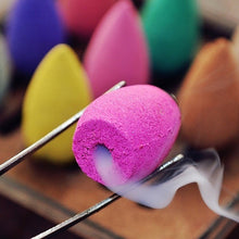 Load image into Gallery viewer, 50 Pcs Natural Smoke Backflow Incense Cones Aromatherapy Room Fragrance