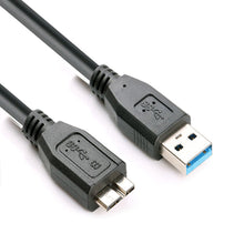 Load image into Gallery viewer, High Speed Male USB3.0 A to Micro B Cable Connector for External Hard Drive Disk