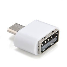 Cargar imagen en el visor de la galería, Adaptador Micro USB macho a USB 2,0 hembra, convertidor OTG para teléfono con tableta Android