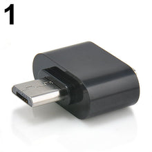 Cargar imagen en el visor de la galería, Adaptador Micro USB macho a USB 2,0 hembra, convertidor OTG para teléfono con tableta Android