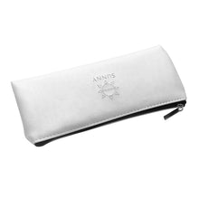 Учитај слику у прегледач галерије, Сунни Фаук Леатхер Пен Тоуцх Пенцил Цасе торба за одлагање канцеларијског материјала Студентски поклон