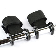 Cargar imagen en el visor de la galería, Guante con correa de agarre para gimnasio, soporte de muñeca para entrenamiento de levantamiento de pesas profesional, 1 ud.