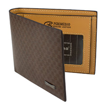 Load image into Gallery viewer, Men Casual Faux Leather Pocket Wallet Clutch ID Credit Card Holder Bifold Purse