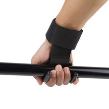 Cargar imagen en el visor de la galería, Guante con correa de agarre para gimnasio, soporte de muñeca para entrenamiento de levantamiento de pesas profesional, 1 ud.