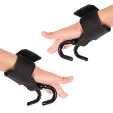 Cargar imagen en el visor de la galería, Guante con correa de agarre para gimnasio, soporte de muñeca para entrenamiento de levantamiento de pesas profesional, 1 ud.