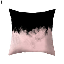 Cargar imagen en el visor de la galería, Funda de cojín cuadrada abstracta con decoración moderna para sala de estar de 18 pulgadas