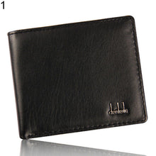 Load image into Gallery viewer, Men's Faux Leather Bifold Wallet Credit/ID Card Coin Holder Slim Short Purse