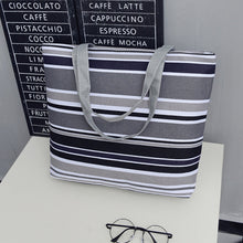 Учитај слику у прегледач галерије, Женска торба са платненом траком за куповину Путна торба великог капацитета на рамену