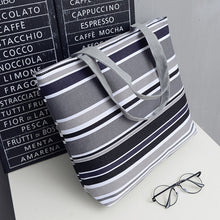 Учитај слику у прегледач галерије, Женска торба са платненом траком за куповину Путна торба великог капацитета на рамену