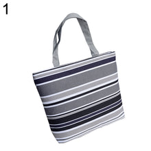Учитај слику у прегледач галерије, Женска торба са платненом траком за куповину Путна торба великог капацитета на рамену