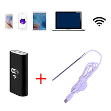 Учитај слику у прегледач галерије, ВиФи ендоскоп 4,9 мм сочиво ухо нос медицински бороскоп инспекција отоскоп камера