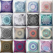 Cargar imagen en el visor de la galería, Funda de almohada estampada a la moda, funda de cojín cuadrada para sofá cama, decoración del hogar