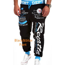 Cargar imagen en el visor de la galería, Zogaa, chándal informal para hombre, sudaderas con capucha de otoño para hombre + conjunto de 2 piezas para correr, chaqueta con estampado de letras, chándal, traje deportivo para hombre