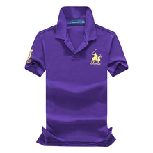 Cargar imagen en el visor de la galería, Polo marca ropa masculina moda Casual hombres Polo camisas sólido Casual Polo camiseta Tops alta calidad Slim Fit camisa hombres 908