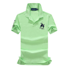 Cargar imagen en el visor de la galería, Polo marca ropa masculina moda Casual hombres Polo camisas sólido Casual Polo camiseta Tops alta calidad Slim Fit camisa hombres 908