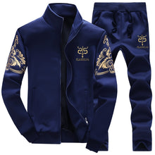 Cargar imagen en el visor de la galería, BOLUBAO, conjunto para hombre de 2 piezas con cremallera, chándal informal de otoño para hombre, conjuntos para hombre, sudadera, chaqueta y pantalones, conjunto de 2 piezas para hombre
