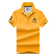 Load image into Gallery viewer, new Tops&Tees Men's Polo shirts Business men brands Polo Shirts 3D embroidery mens Breathable gym polo shirt