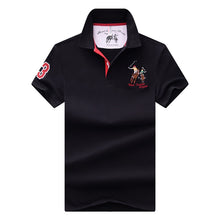 Load image into Gallery viewer, new Tops&Tees Men's Polo shirts Business men brands Polo Shirts 3D embroidery mens Breathable gym polo shirt